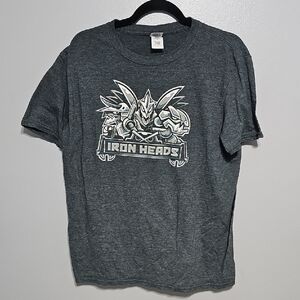 Iron Heads L Gray Pokemon T-Shirt